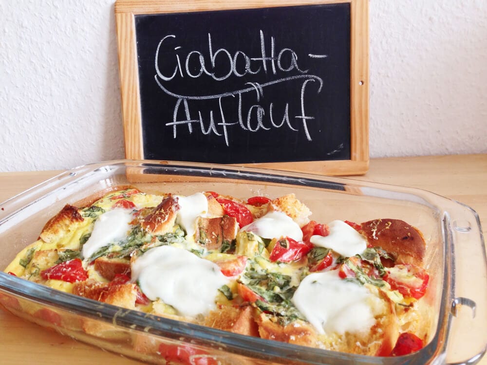 Ciabatta Auflauf