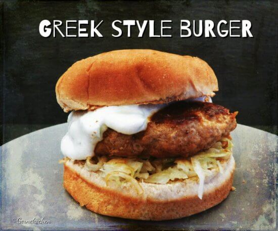 Greek Style Burger