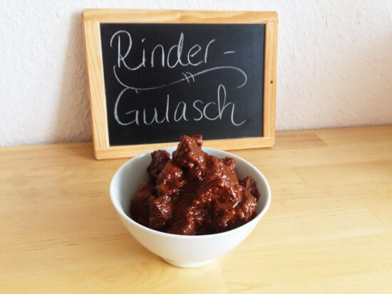 Einfaches Rindergulasch