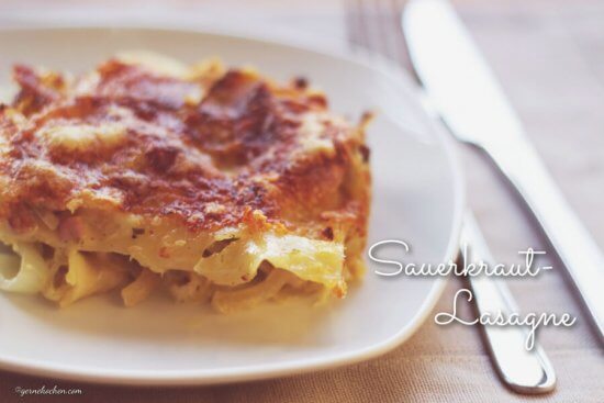 Sauerkraut-Lasagne