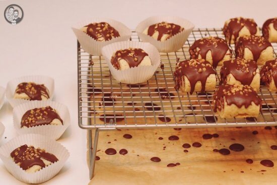 Gastbeitrag von „den Jungs“: Schoko Haselnuss Happen