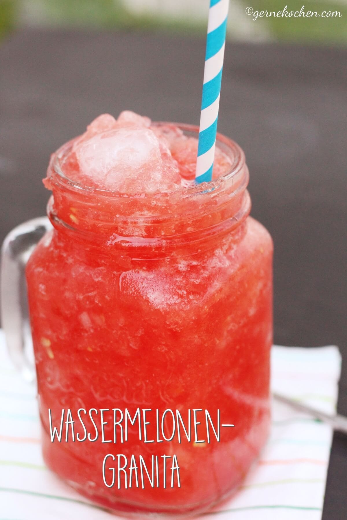Wassermelonen Granita