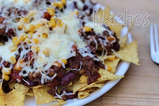 überbackene Nachos