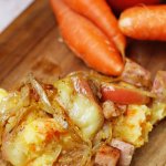 Karotten Kartoffel Stampf