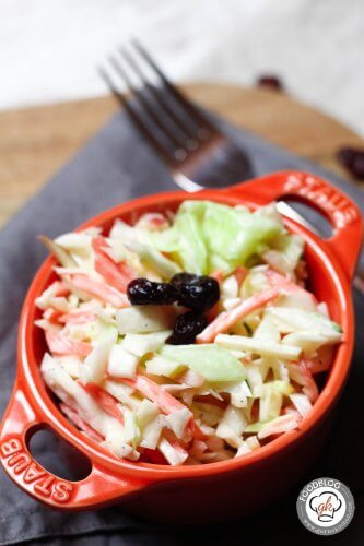 Coleslaw mit Canberras und Mandeln