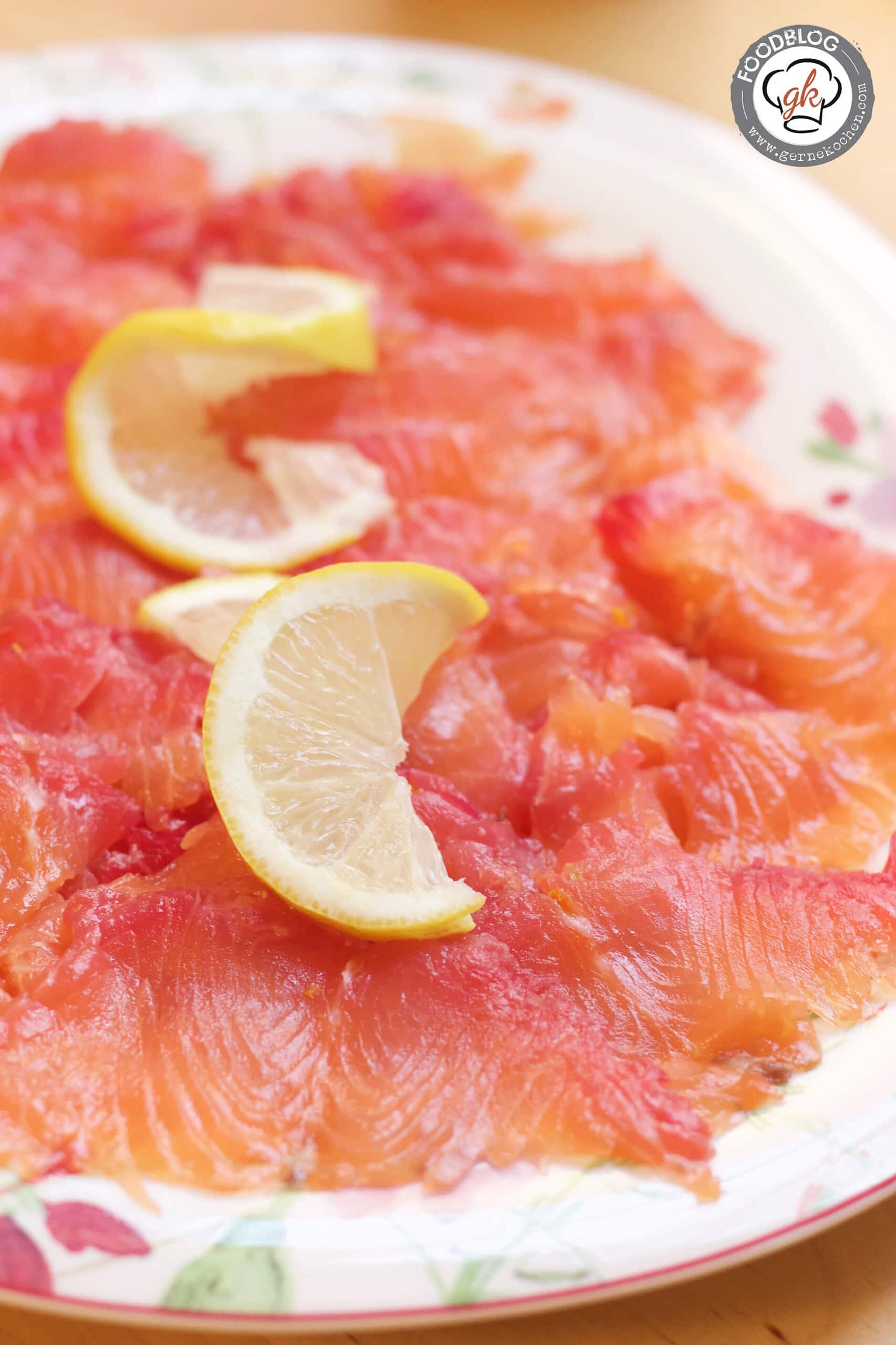 Gebeizter Lachs