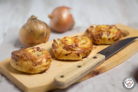 Flammkuchenschnecken Elsässer Art
