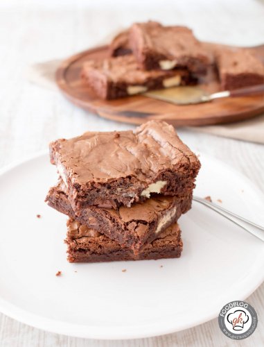 Nuss-Nougat-Brownies