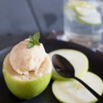 Apfel Gin Sorbet