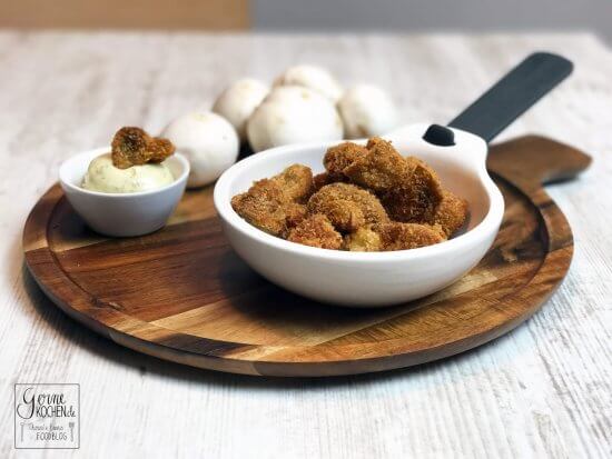 Frittierte Champignons