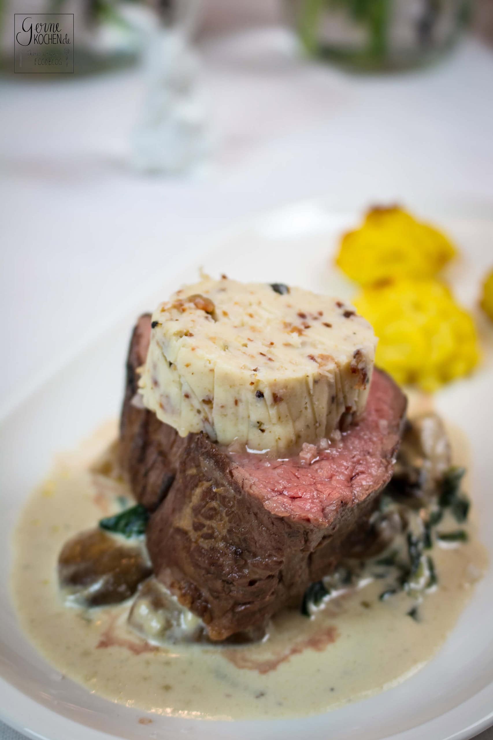 Rinderfilet Ostermenü