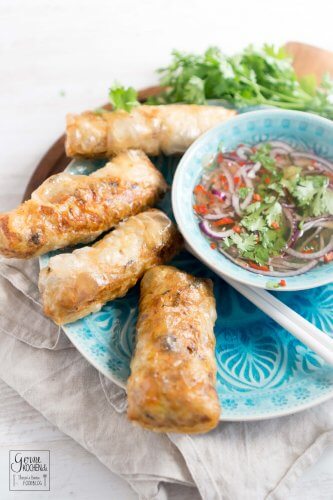 Vietnamesische Frühlingsrollen Nem Sai Gon
