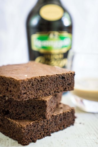 Irish Cream Brownies