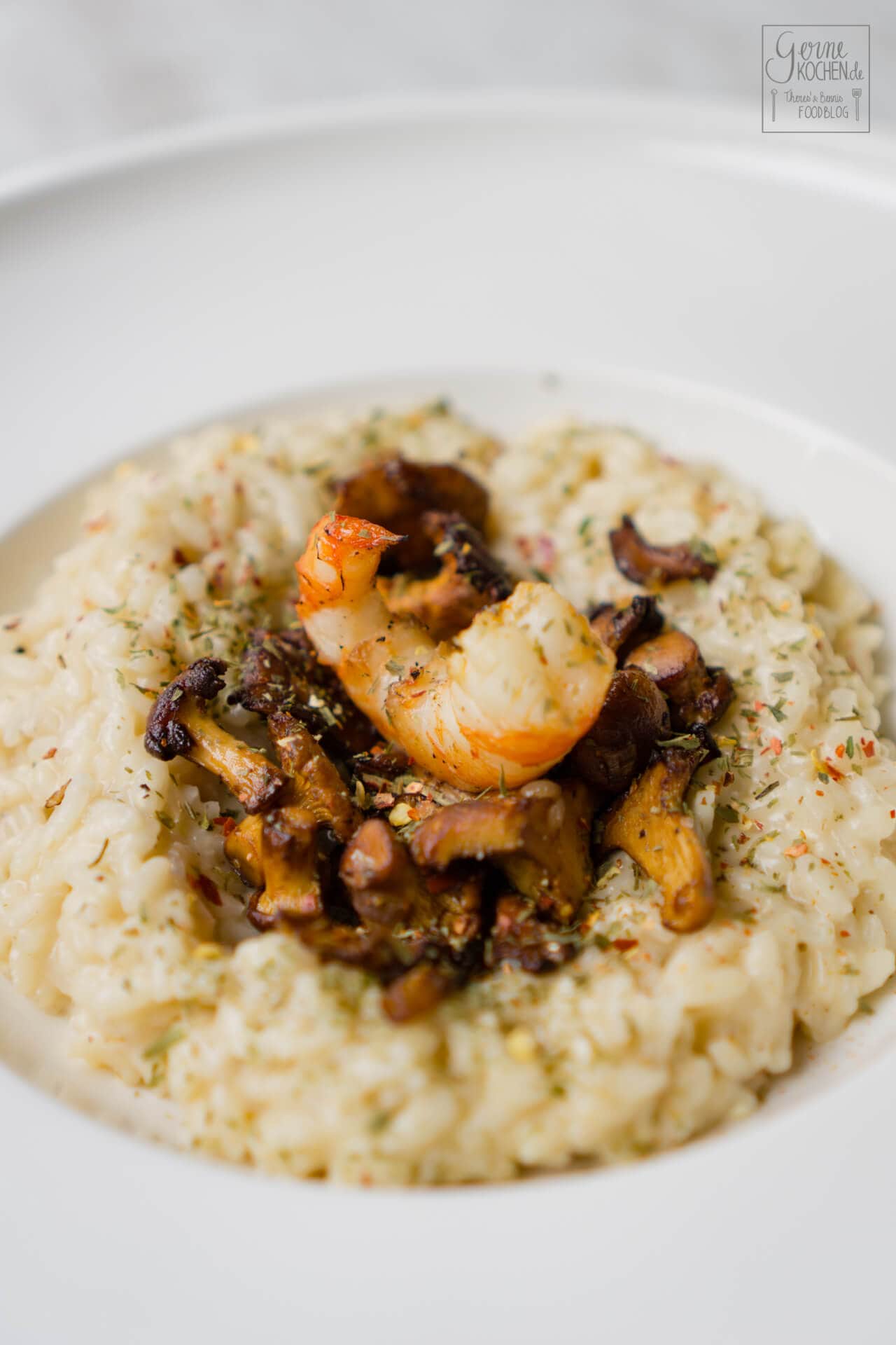 Risotto mit Pfifferlingen