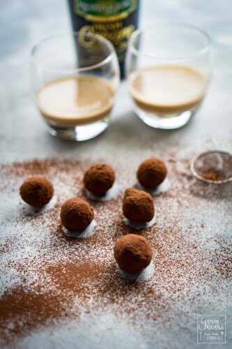 Schokoladentrüffel mit Irish Cream