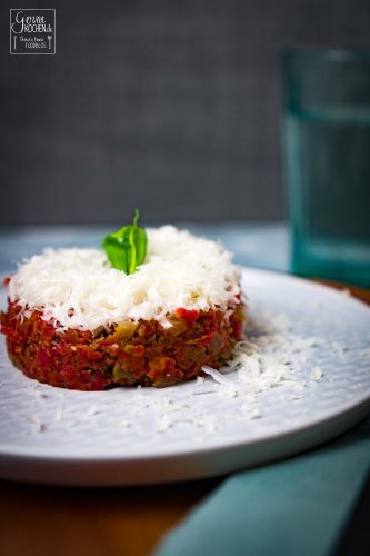 Tatar vom Rind mit Trüffelzwiebeln