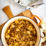 Spitzkohl-Hackfleisch-Pfanne