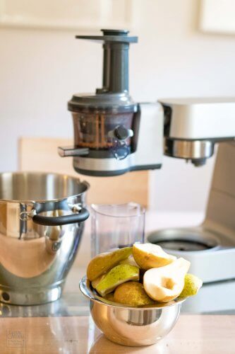 Birnen-Vanille-Sorbet