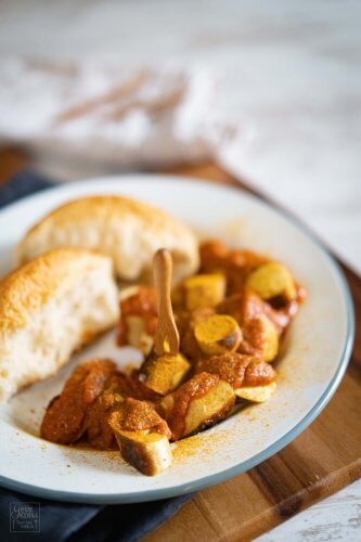 Currywurst – bzw. Currywurstsoße