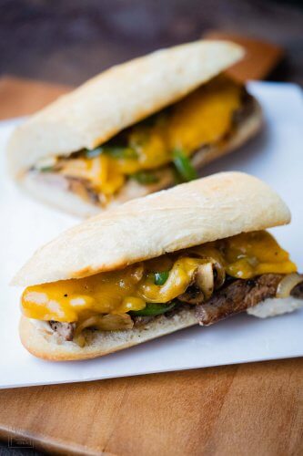 Philly Cheese Steak Sandwich
