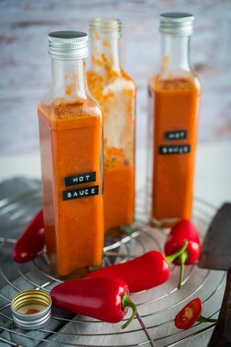 Hot Sauce im smoky Buffalo Style
