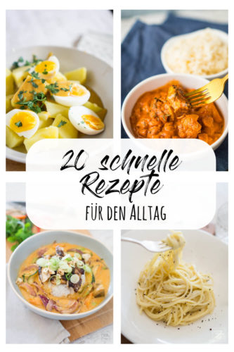 20 schnelle Hauptgerichte