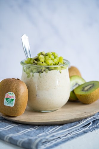Overnight Oats mit Green Kiwi