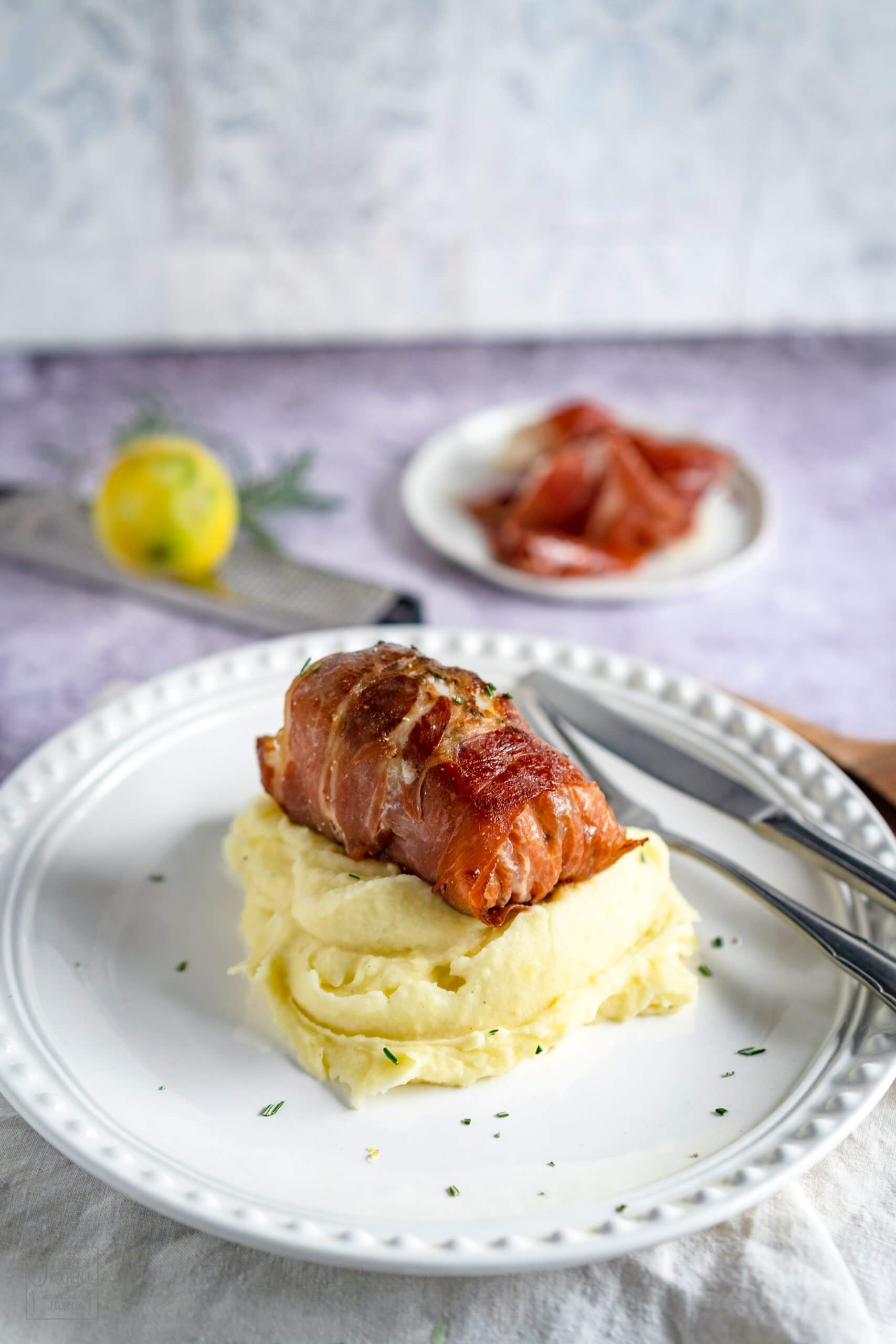 Seeteufel im Serranomantel