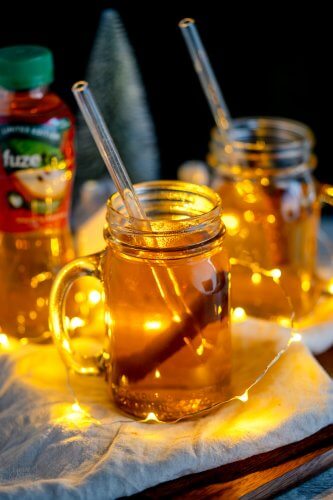 Weihnachtspunsch mit fuzetea Schwarzer Tee Apfel Zimt