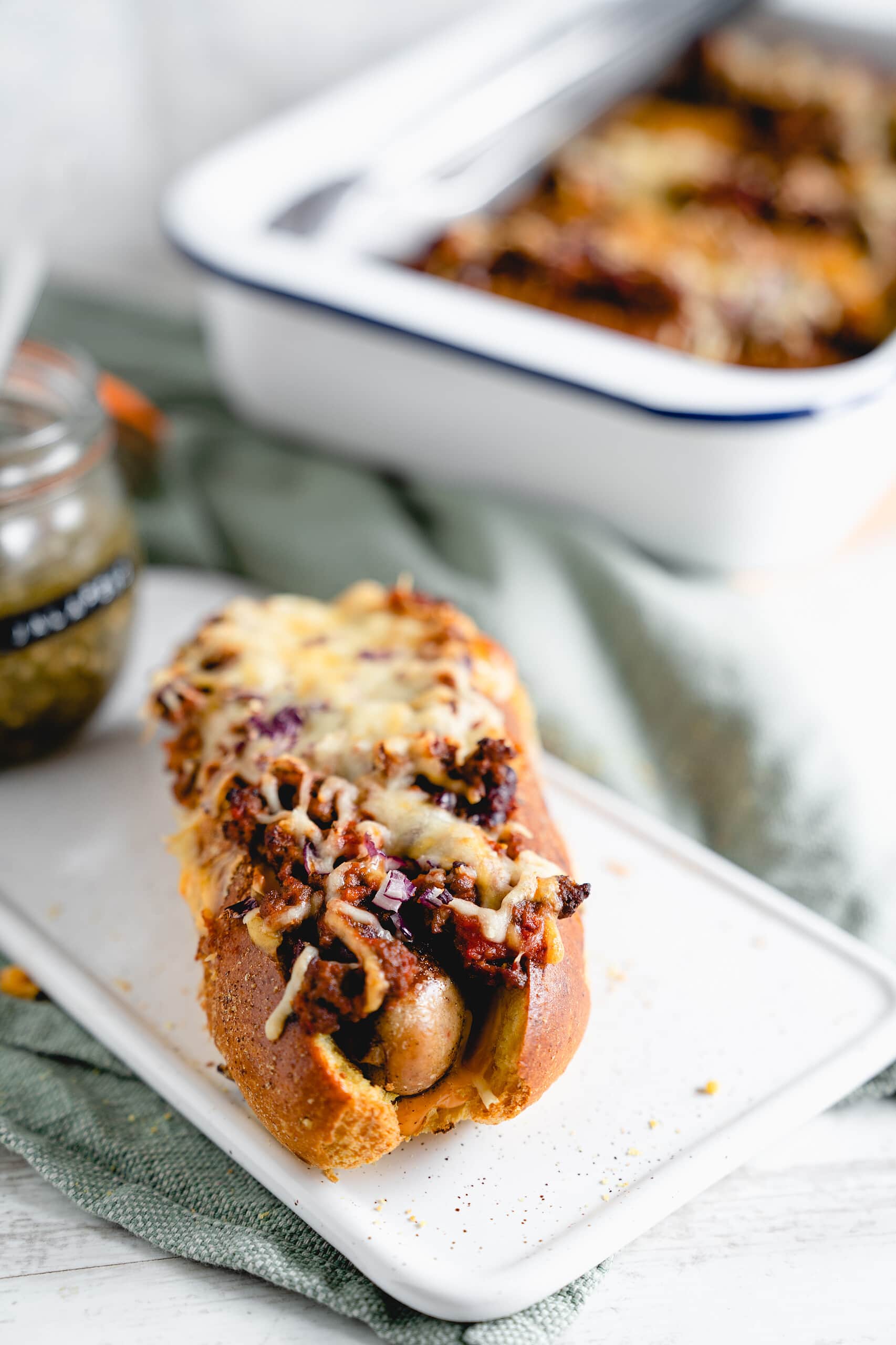 Chili Cheese Hot Dogs