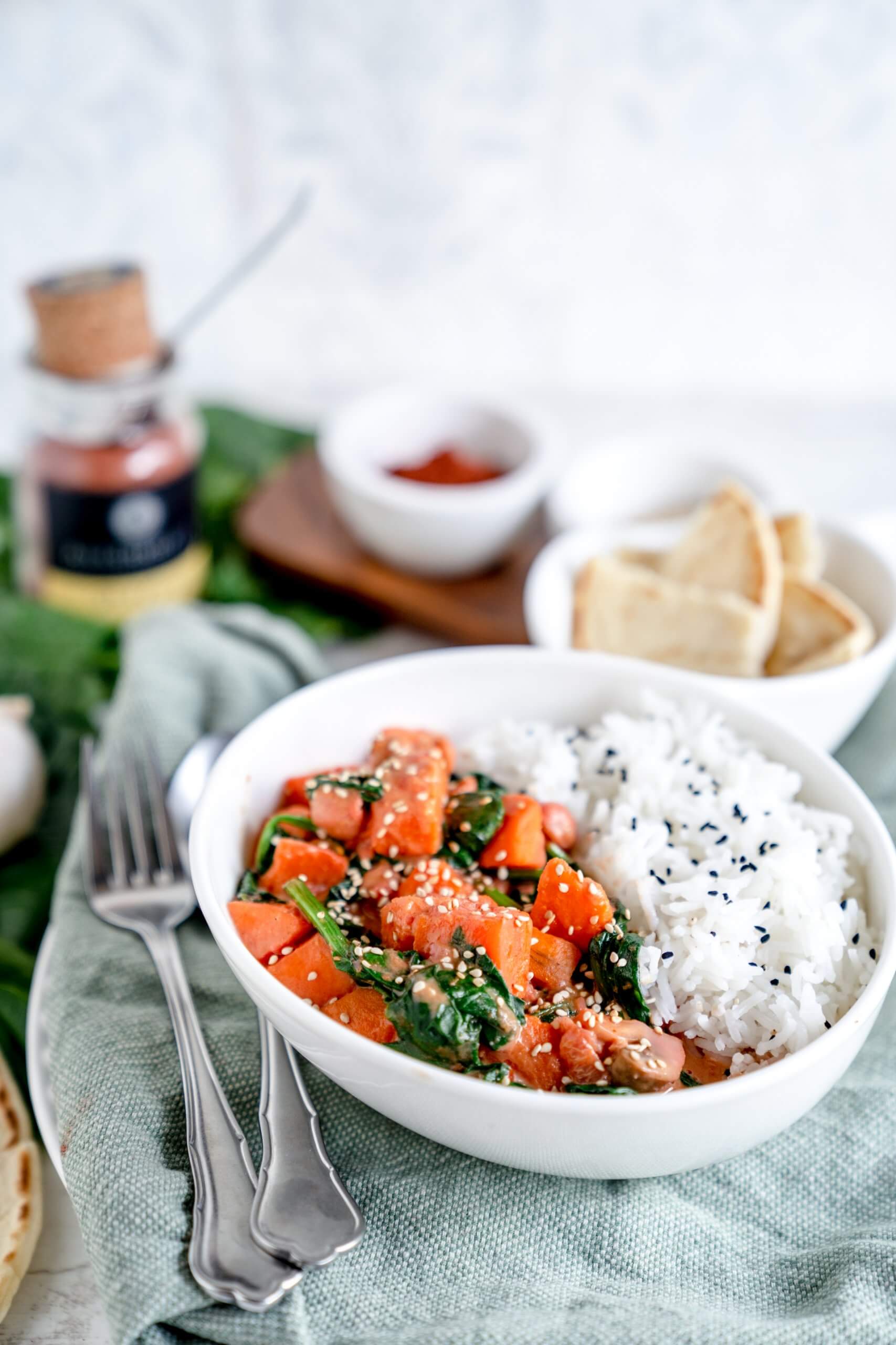 Süßkartoffel-Curry