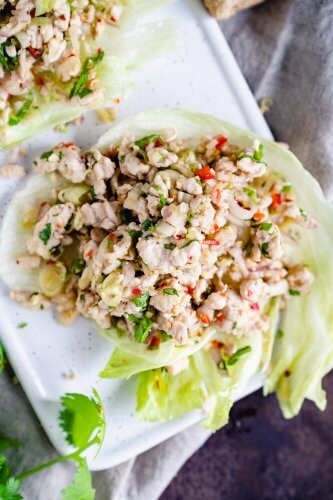 Laab Gai – Thailändischer Hähnchensalat