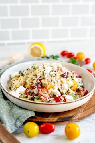 Orzo-Salat