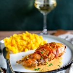 Kaninchen in Weißwein