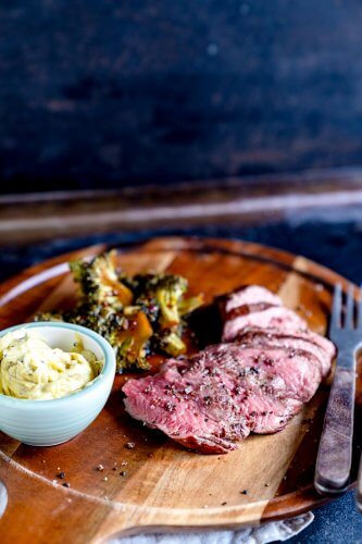 Teres Major mit Black Pepper Butter