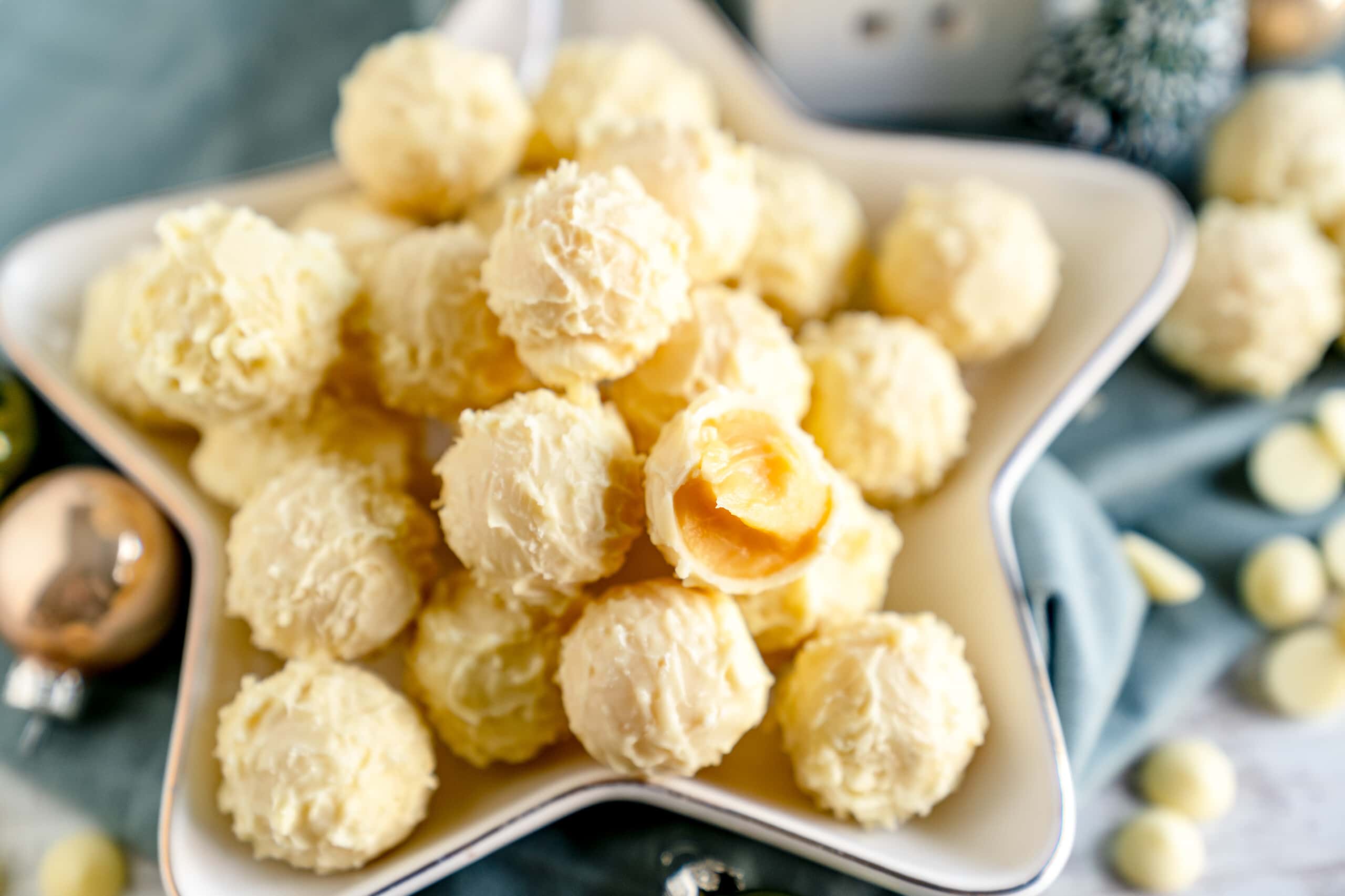 Maracuja-Eierlikör-Pralinen