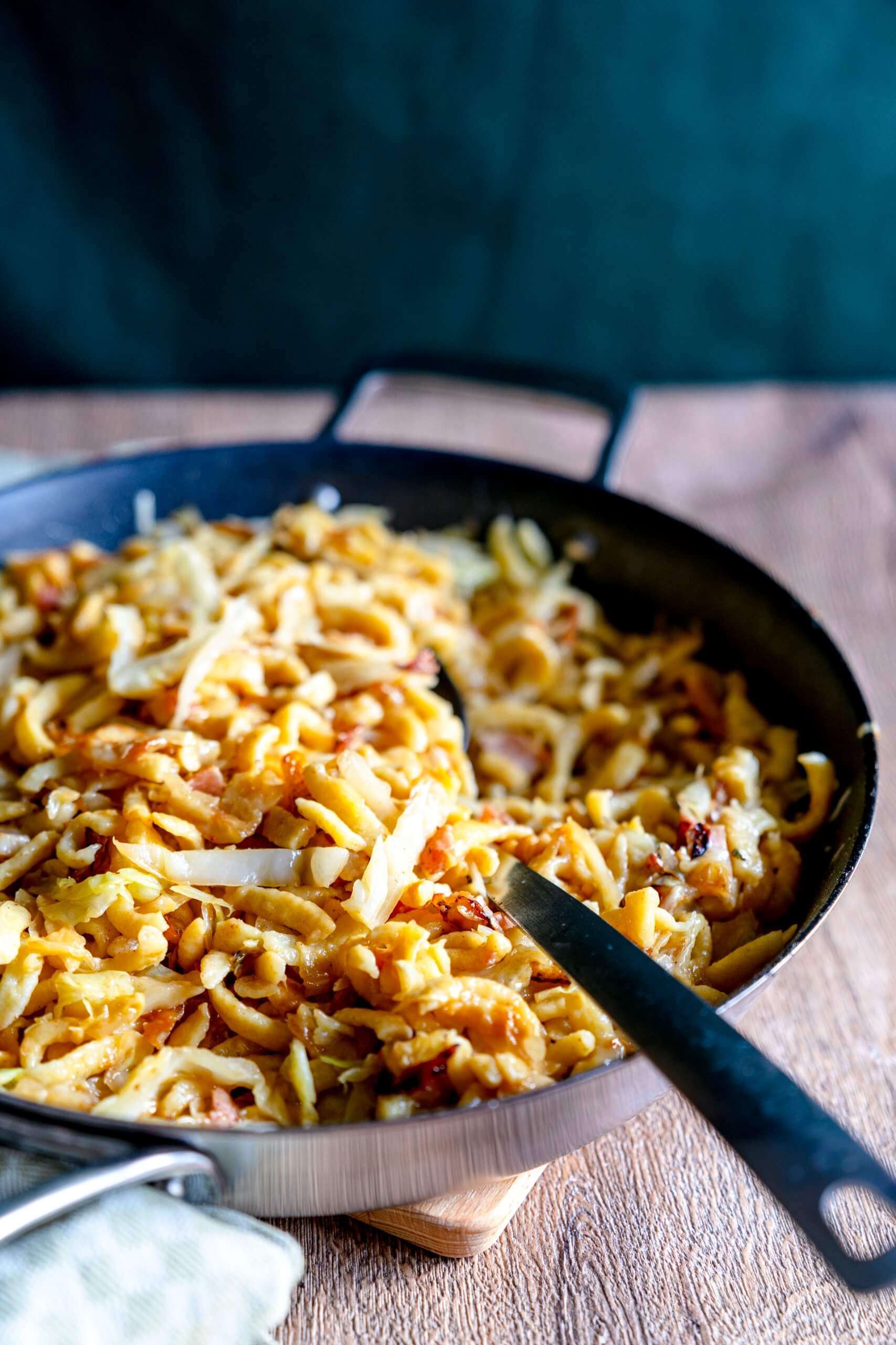 Schnelle Käsespätzle