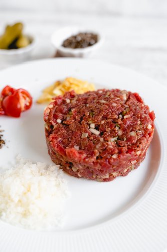 Klassisches Tatar vom Rinderfilet