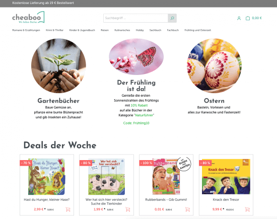 Cheaboo – Unsere Adresse für Kochbücher