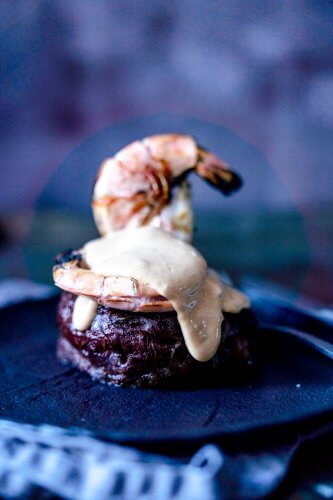 Surf and Turf mit Sambalsauce