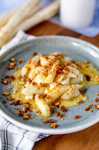 Lauwarmer Spargelsalat