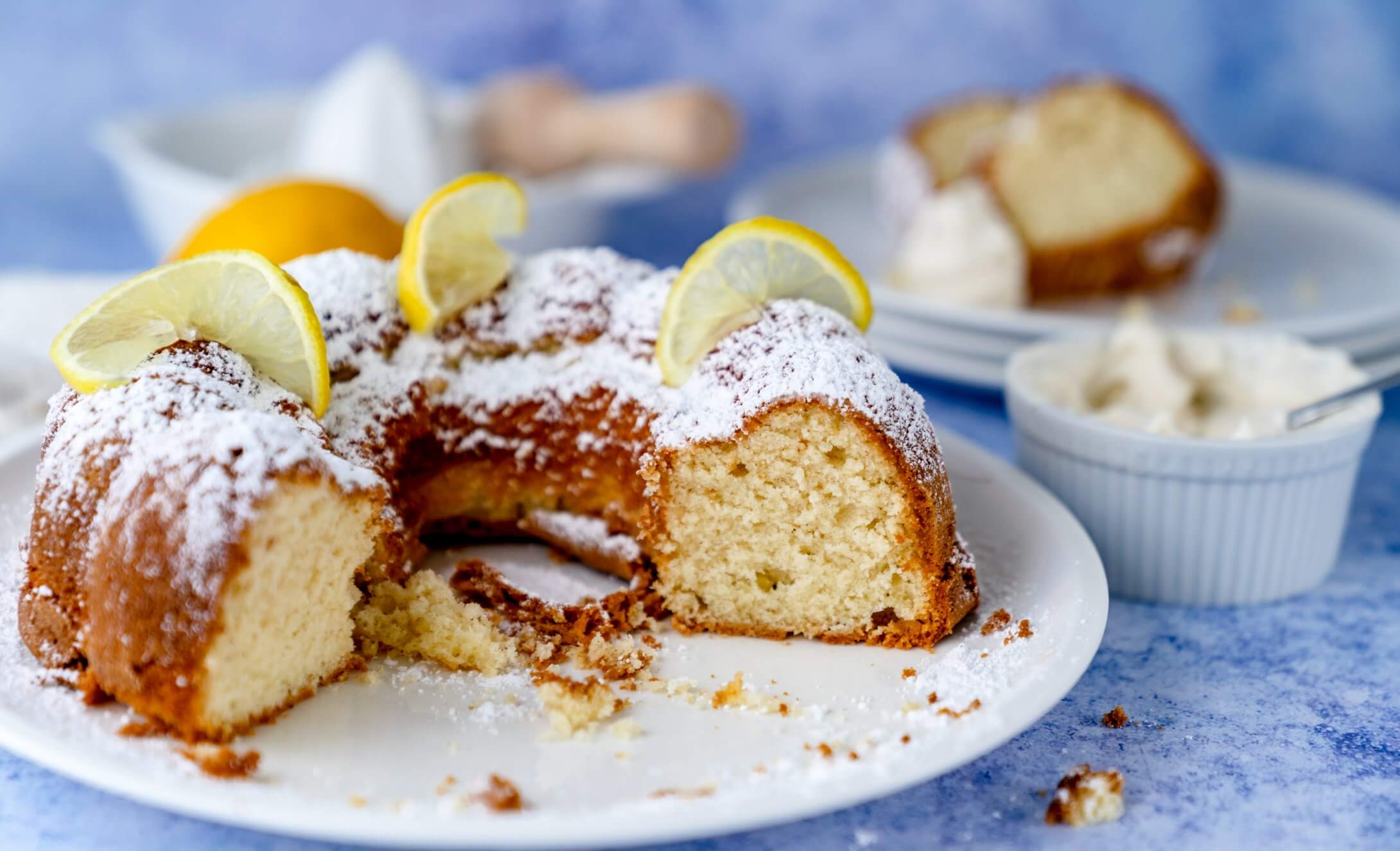 Zitronenrührkuchen Zitronenkuchen