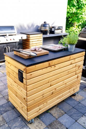 Unsere Outdoorküche von grillMODUL