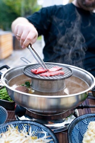 Asiatische Hühnernudelsuppe