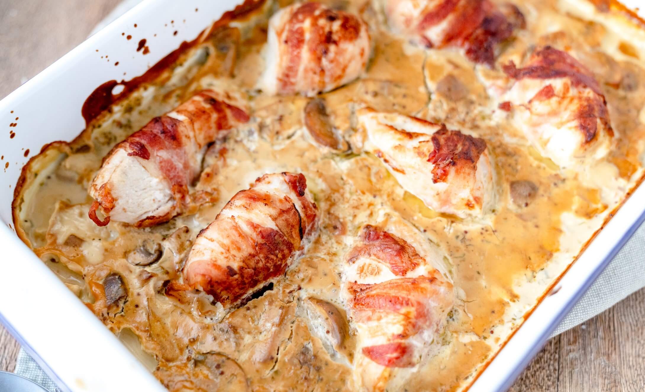 Hähnchen in Frischkäsesauce