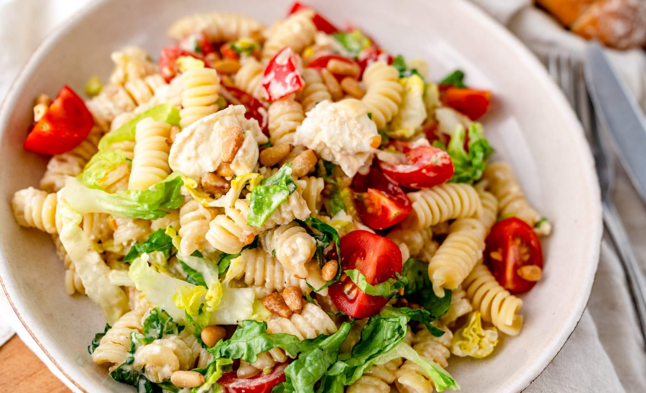 Caesar Nudelsalat