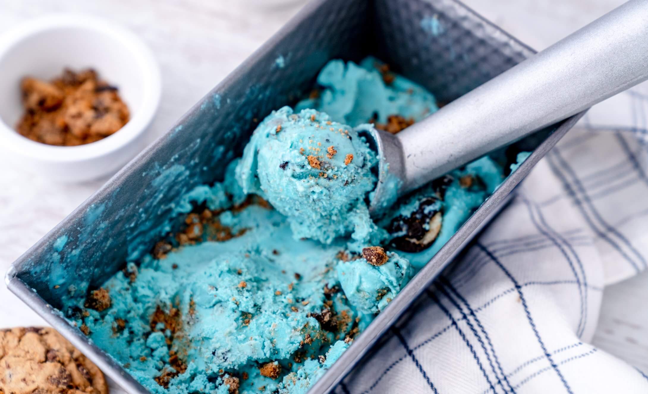 Krümelmonster Eiscreme Cookies and Cream