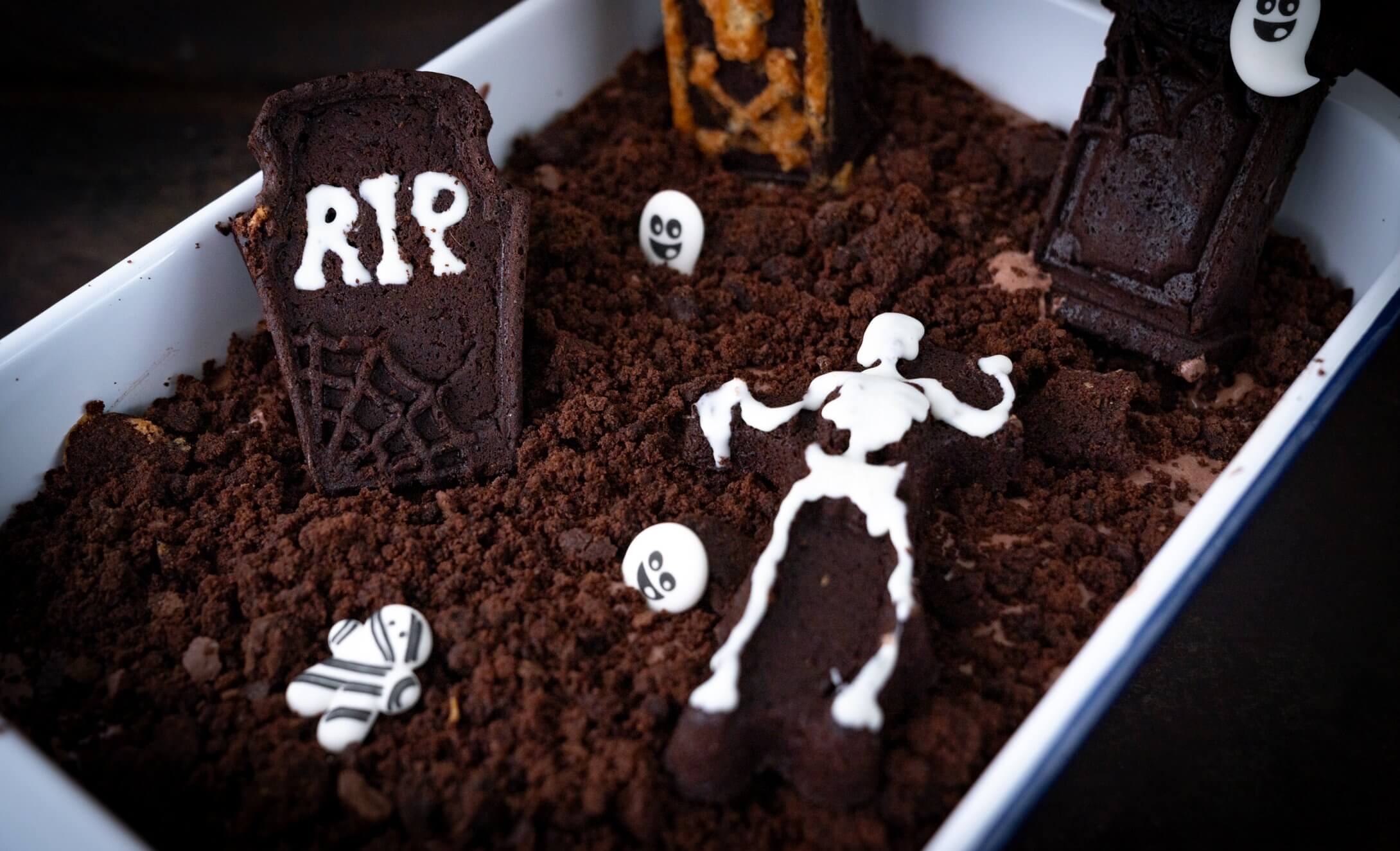 Halloween Dessert Friedhof