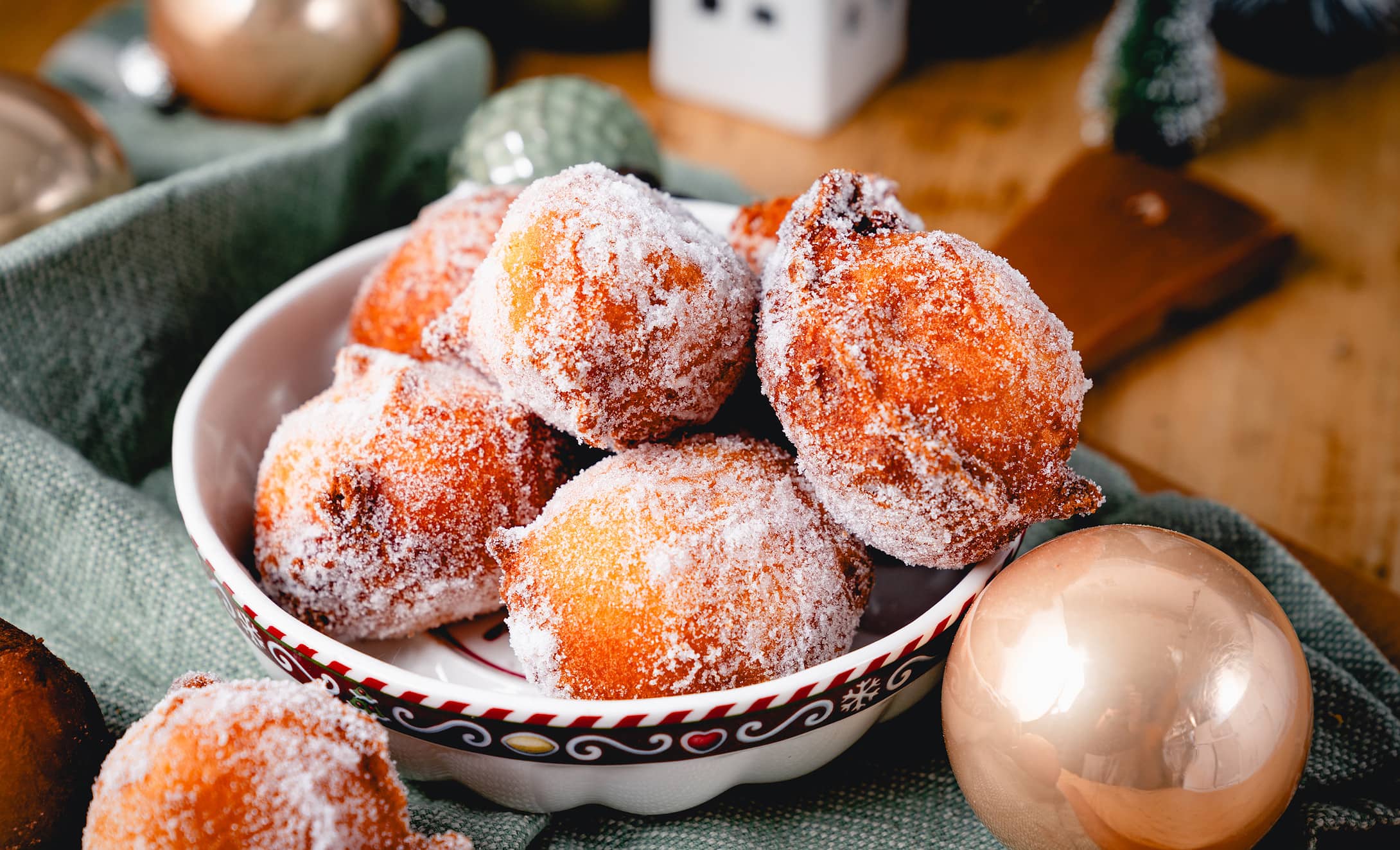 Quarkbällchen Neujahrskröppels