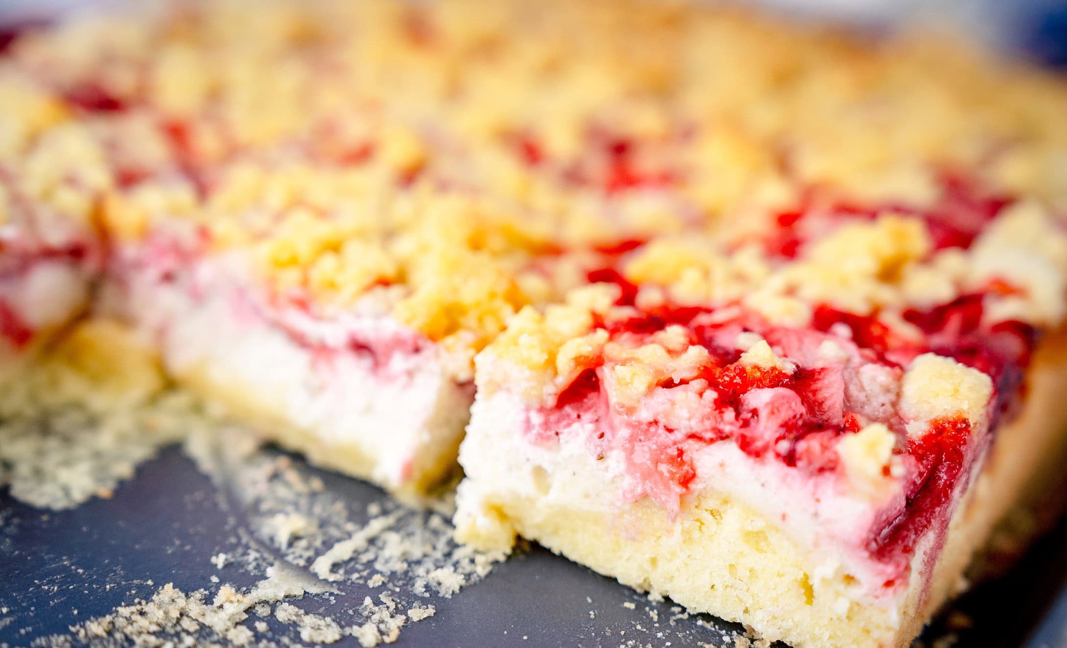 Erdbeer-Streuselkuchen